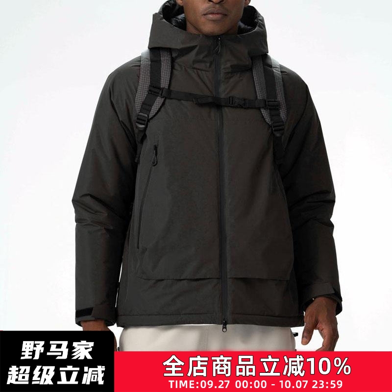 LeavoJohnson秋冬情侣连帽棉服
