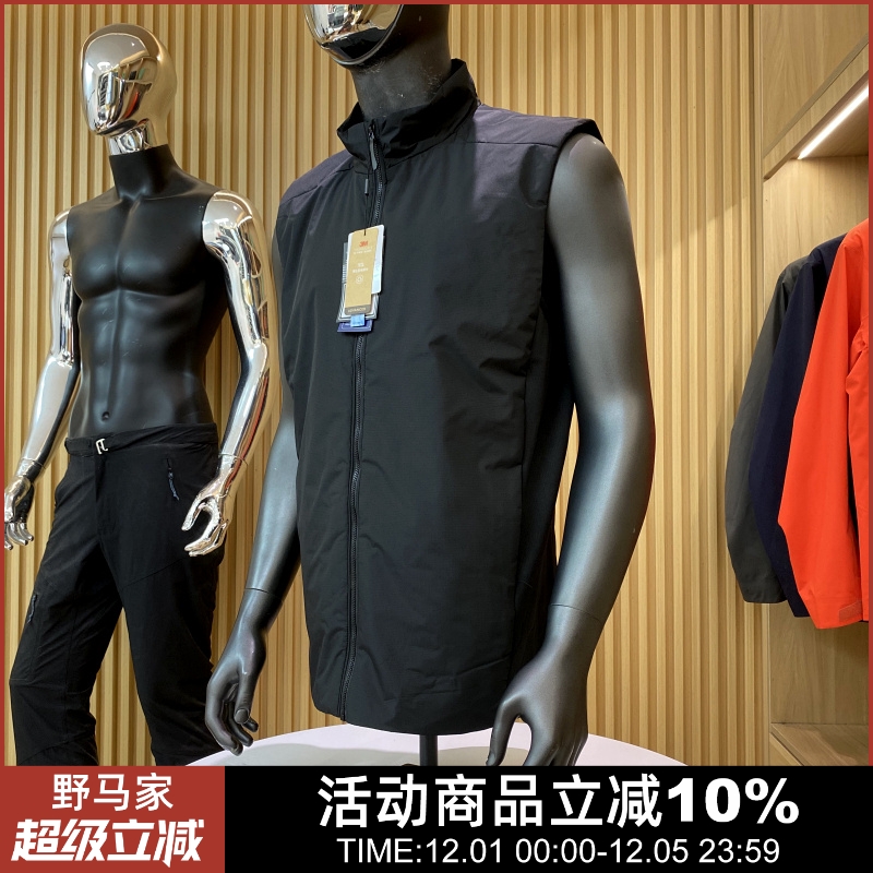 秋季轻量隐形拉链口袋工装马甲