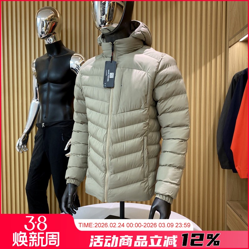 户外飞禽！排骨棉服！秋冬男士运动夹棉加厚休闲保暖连帽棉衣外套