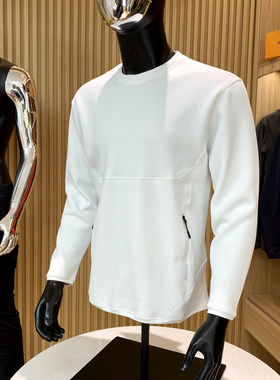 户外飞禽！2024春季新品！ 男士经典百搭运动圆领休闲卫衣外套潮