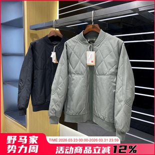 男女棒球领保暖防水棉服外套 25秋冬新品 品质设计师线 绗棉填充