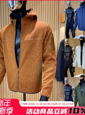 毒家猛货！仅此61件！户外飞禽都市机能立裁P绒压胶针织开衫夹克