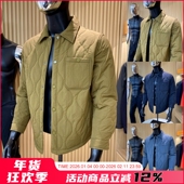 HEAT葫芦绗缝夹棉防水 秋冬男士 时尚 日单猛货 衬衫 棉夹克棉衣外套