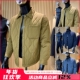 HEAT葫芦绗缝夹棉防水 秋冬男士 时尚 日单猛货 衬衫 棉夹克棉衣外套