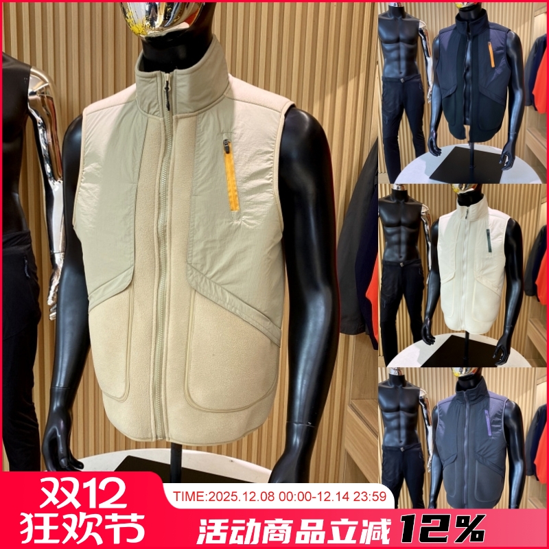 抓绒马甲背心外套男女款