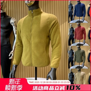 出口单~巨保暖 摇粒绒+仿羊羔绒卫衣 秋冬加厚保暖立领夹克外套男
