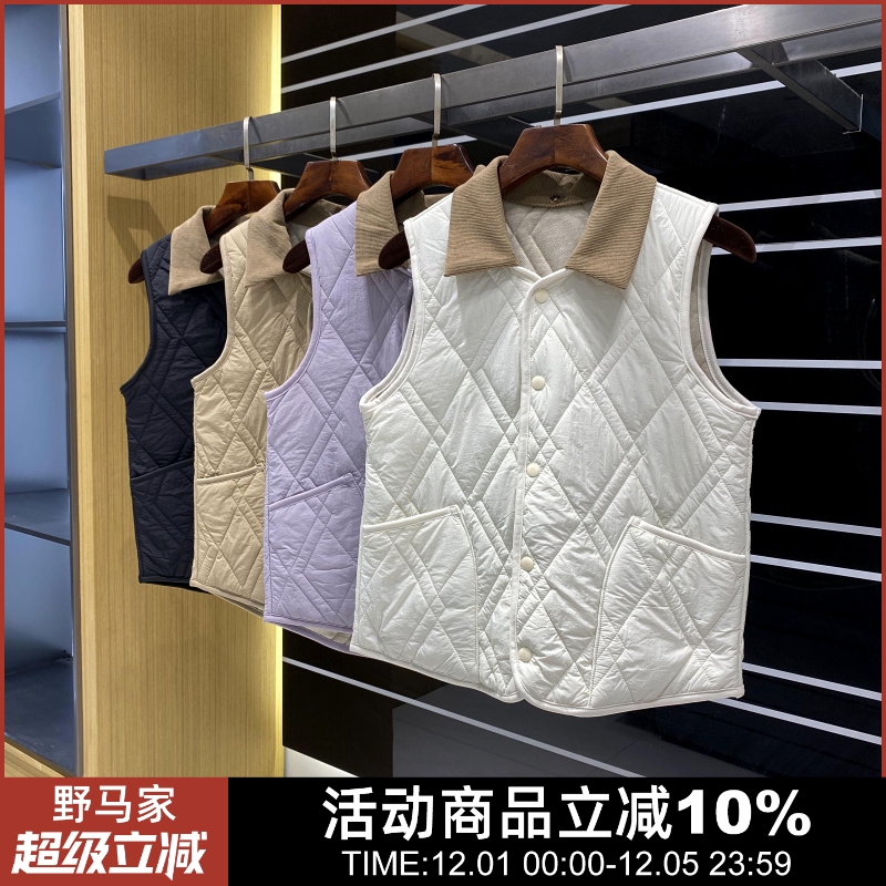 绵羊毛填充！轻奢高端秋冬背心男