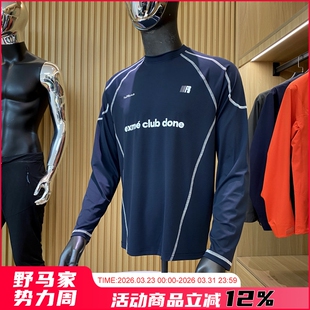 T恤打底衫 山系户外 宽松字母印花速干骑行长袖 情侣款 运动系列