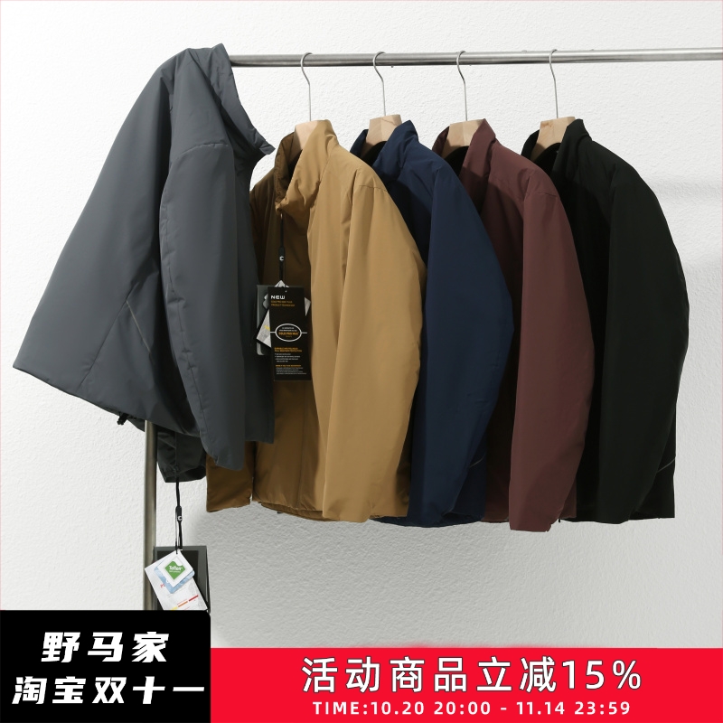 冬季立领简约棉服棉衣男