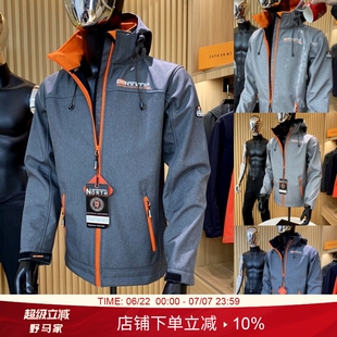 北欧传奇户外！御寒保暖！秋冬男士防风摇粒绒软壳冲锋衣防水外套