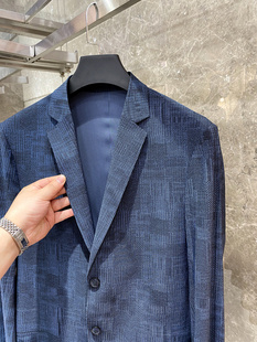 高定系列！凉感面料！商务休闲西服工艺！春夏薄款男商务休闲西服