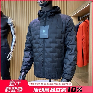 25年秋冬男士 90鸭绒 宽松连帽轻薄羽绒服 无缝压胶锁绒 轻奢级