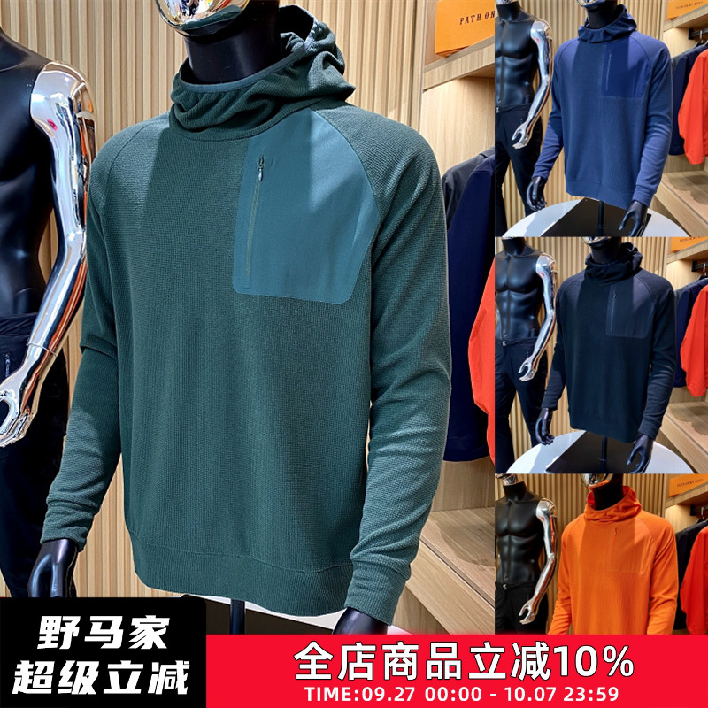 连帽宽松卫衣男户外飞禽外套