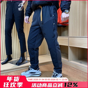 山系户外牛裤！毒家猛货！冬季男士摇粒绒拼接登山布卡扣休闲裤潮
