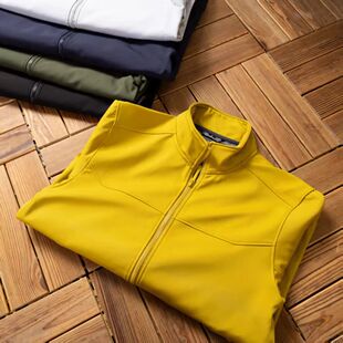 美单！战术软壳！户外防风防水！秋冬新品男士加绒立领冲锋衣夹克