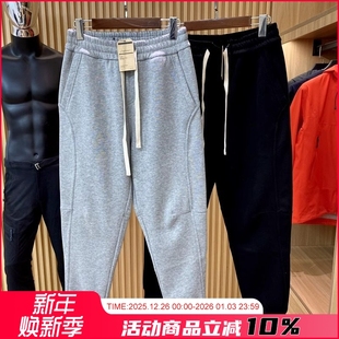 秋冬男百搭运动休闲卫裤 jogger束口版 加厚一体绒 大厂口碑线