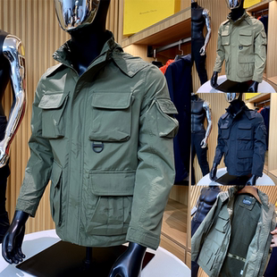 户外机能防水野战夹克 春季猎装户外M65多口袋工装休闲薄款外套潮