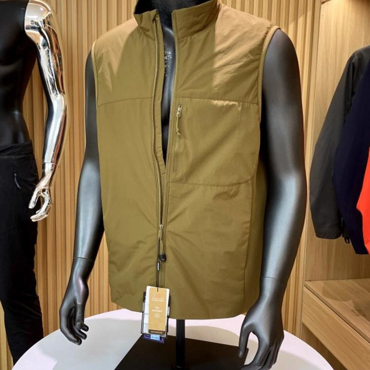 轻量化君版立领背心棉马甲男