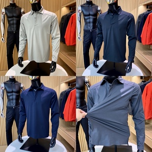 polo衫 大茑城市机能系列 运动休闲长袖 3D立裁男士 潮 轻量化透气