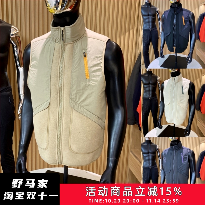 抓绒马甲背心外套男女款