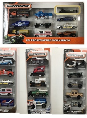 正版风火轮小车合金蝙蝠侠5辆装城市英雄30347