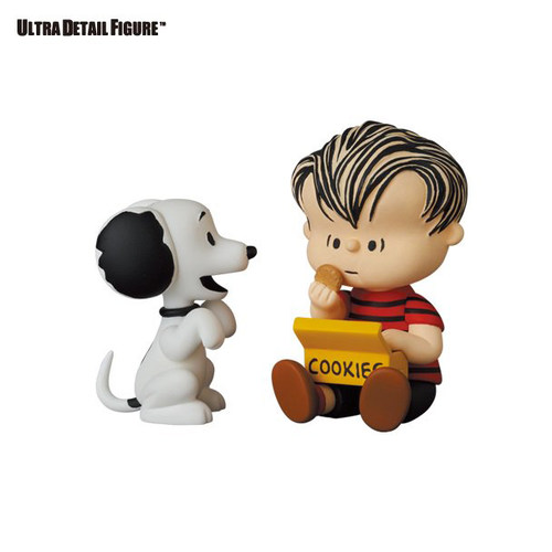 日本代购UDFSNOOPY&LINUS玩偶