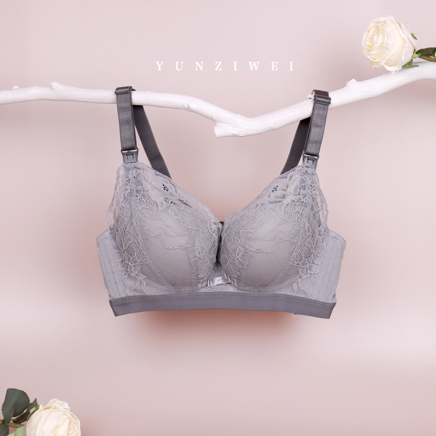 霞琪孕妇纯棉内衣哺乳文胸罩怀孕期防下垂聚拢全罩杯大胸产后喂奶,孕妇装/孕产妇用品/营养,哺乳文胸,淘宝优惠券,粉丝福利购,淘宝优惠卷