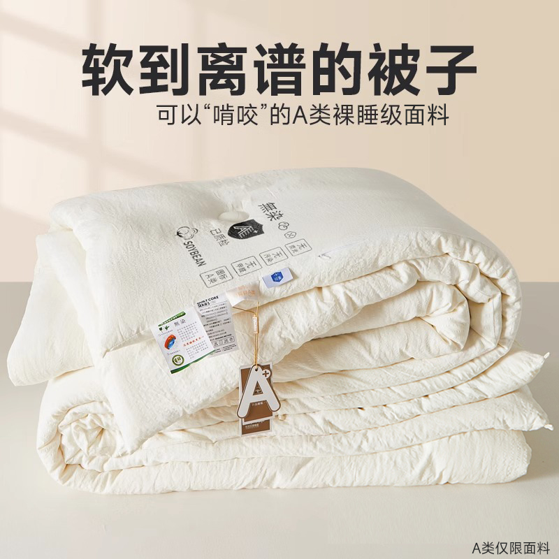 冬季被子加厚保暖薄被子全套一整套空调家用