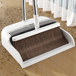 扫把簸箕套装家用2025新款扫地笤帚组合垃圾铲不粘头发刮扫地神器