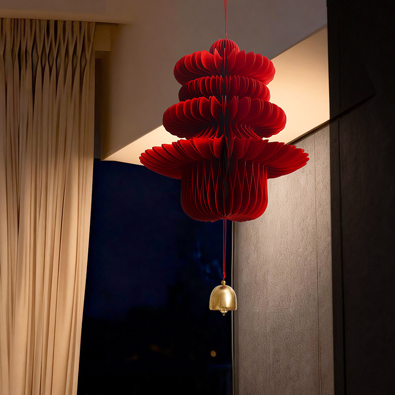 新年装饰品家里室内过年挂件年味氛围布置客厅春节2026马年小灯笼