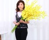 True and false Oncidium Wedding celebration Artificial Flower yellow Oncidium Moth orchid Home Furnishing decorate Artificial Flowers Artificial Plants