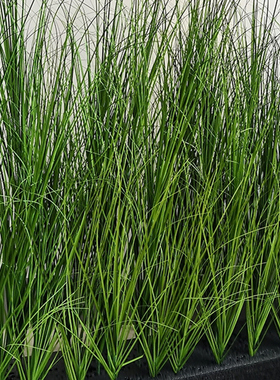 假茅草禾苗稻草 麦草仿真植物墙假绿色植物杂草堆 稻草团子草垛