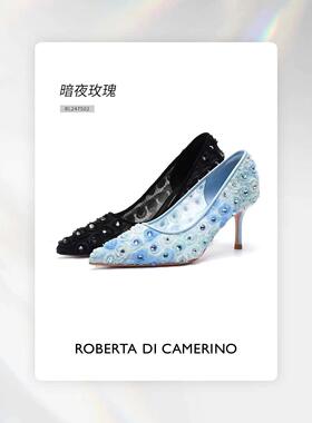 专柜正品Roberta诺贝达女鞋RL247502百搭潮流鞋2024新款秋款单鞋