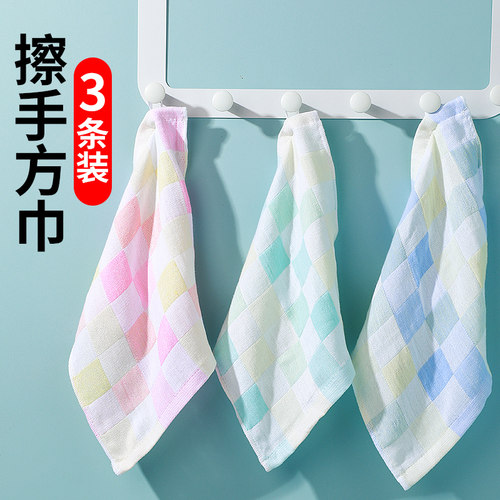 亲肤棉质质感细腻小方巾