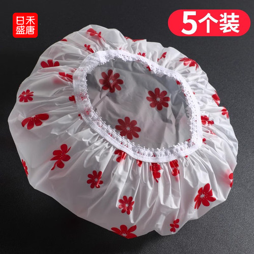 加厚浴帽女防水防水防油烟可爱
