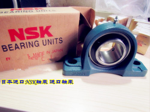 日本外球面NSK进口轴承UCP207-20 UKP207 207-21 207-22 207-23