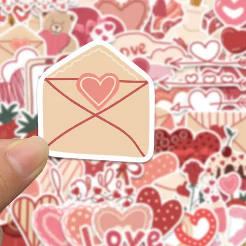 Розовая наклейка, милый высококачественный мобильный телефон, декор, наклейки