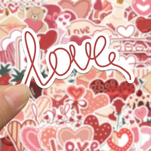 Розовая наклейка, милый высококачественный мобильный телефон, декор, наклейки