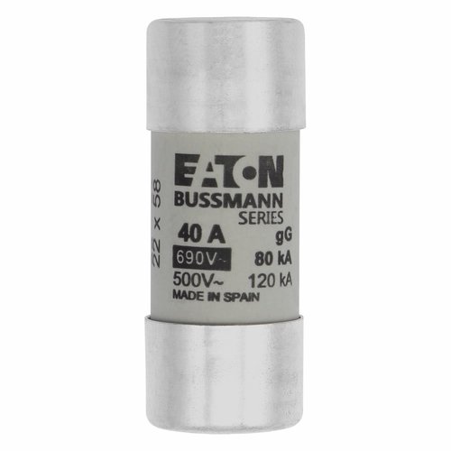 熔断器BUSSMANN C22G125     22*58   125A  底座 CH221B  CH221D