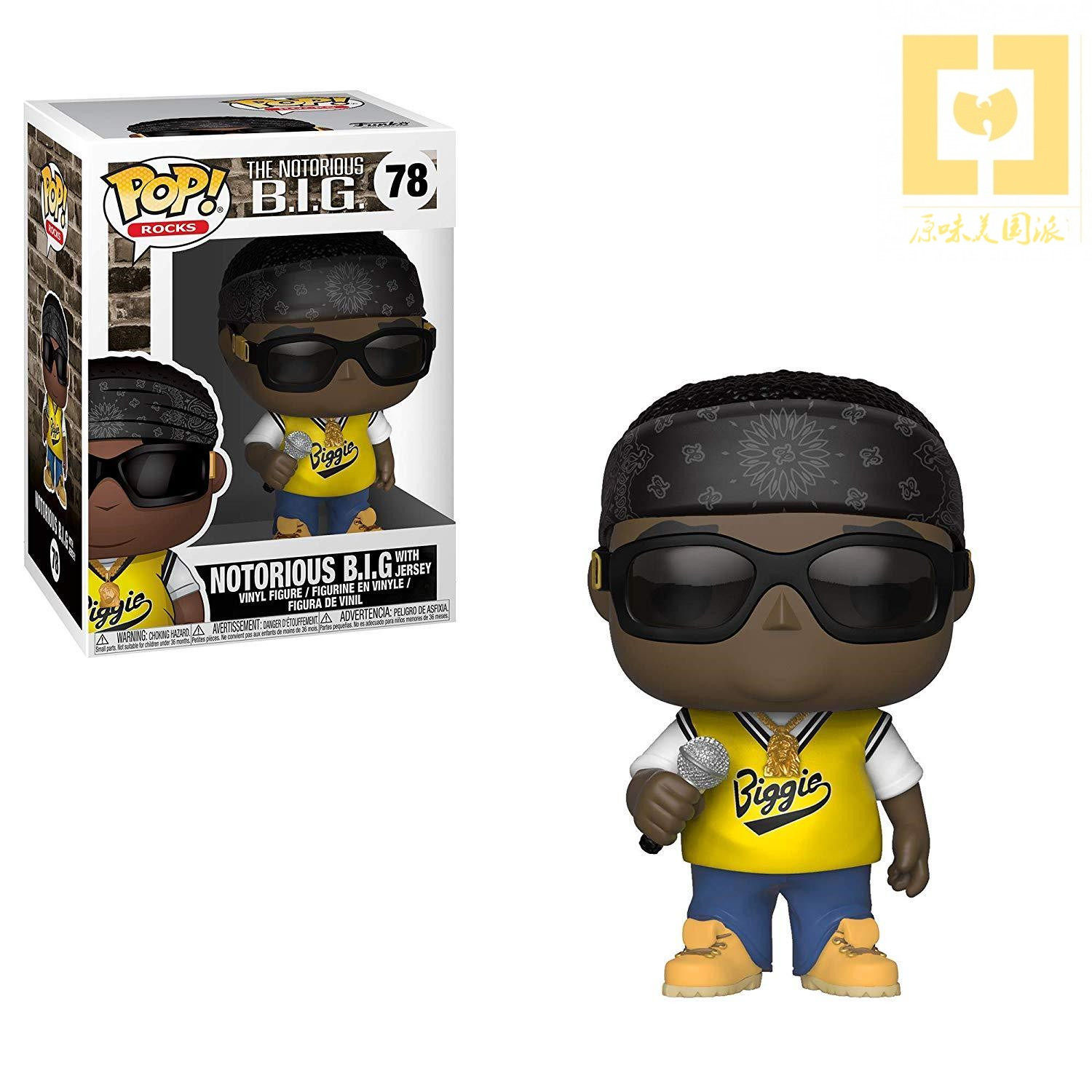 美国购the notorious b.i.g. funko限量手办 hiphop|说唱|mc|dj