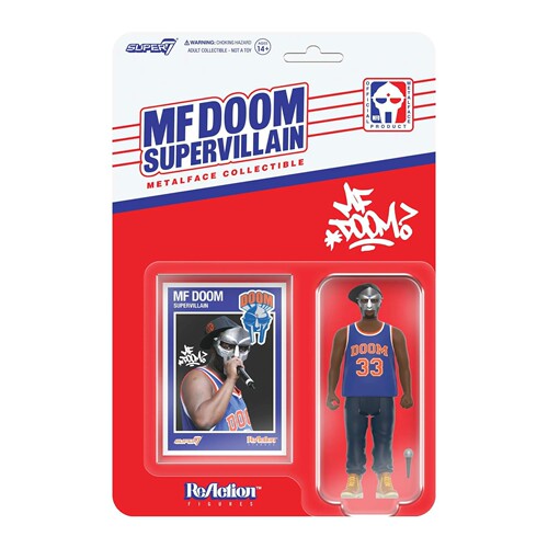 美国购MFDOOM纽约版HIPHOP手办