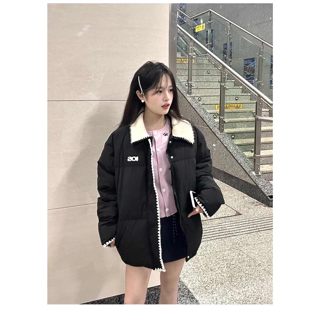 羽绒服棉衣棉服女2025年新日系学生设计感小众小个子韩系外套