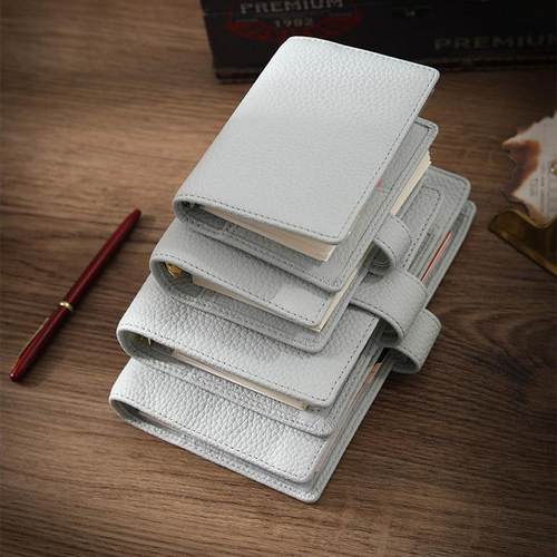 头层牛皮手账A6slim/A7com/A8M5
