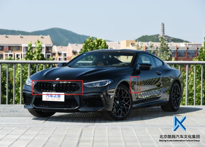 bmw雷霆版侧腮尾标代购纯正中网