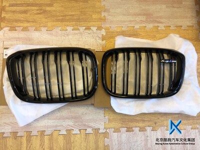 BMW宝马原厂改装中网X3M雷霆黑色