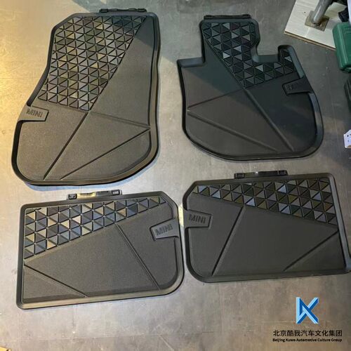 MINI迷你原厂 F5455565760 U25 COOPER双全天候橡胶脚垫 二号链接
