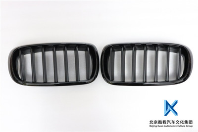 bmw宝马原厂进气格栅亮黑色中网
