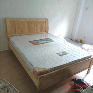 深圳包邮实木床架1.2米 1.5米 单人床双人橡木床架 板木床 送床板