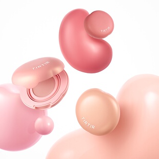 韩国直邮TIRTIR新品网状气垫腮红胭脂自然显色持久水润元气