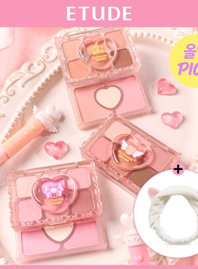 韩国直邮ETUDE HOUSE4月公主联名彩妆系列唇釉气垫眼影盘睫毛膏